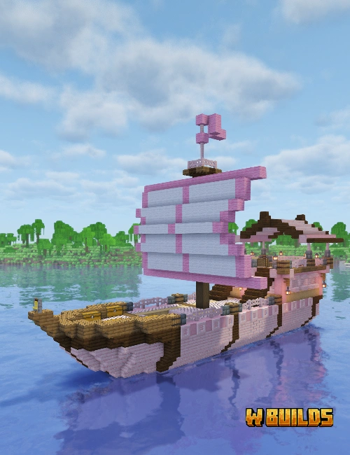 Cherry Blossom Boat