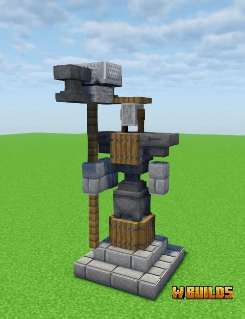 Axe Holder Statue