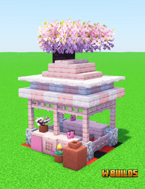 Cherry Blossom Market Stall