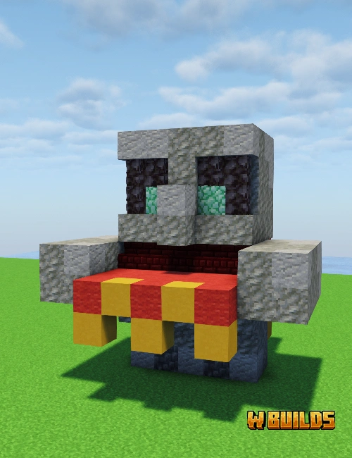 Tuff Golem Statue