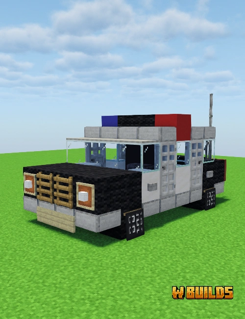 Mini Police Car