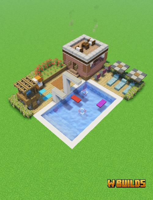 Large Modern Swimming Pool