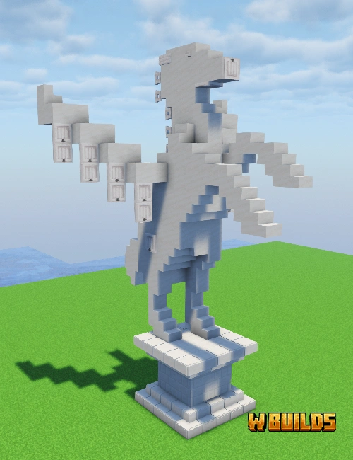 Pegasus Statue