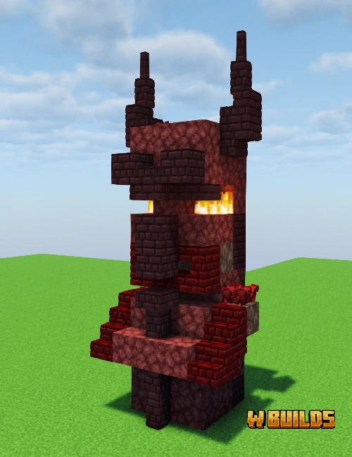 Nether Villager Statue
