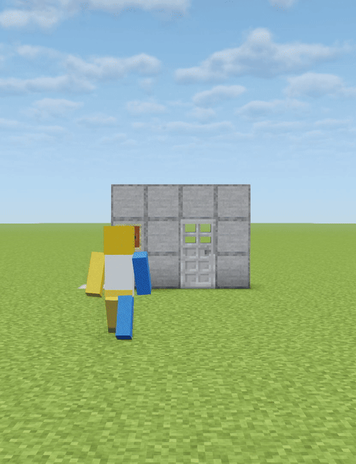 Eye Scanner Door