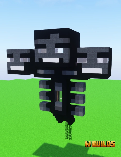 Giant Wither Statue House