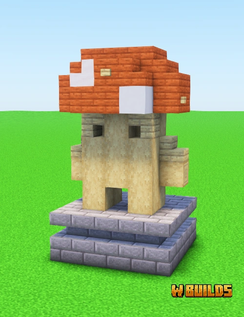 Mushroom Statue