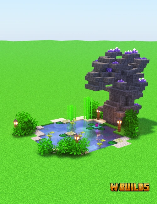 Amethyst Dragon Fountain