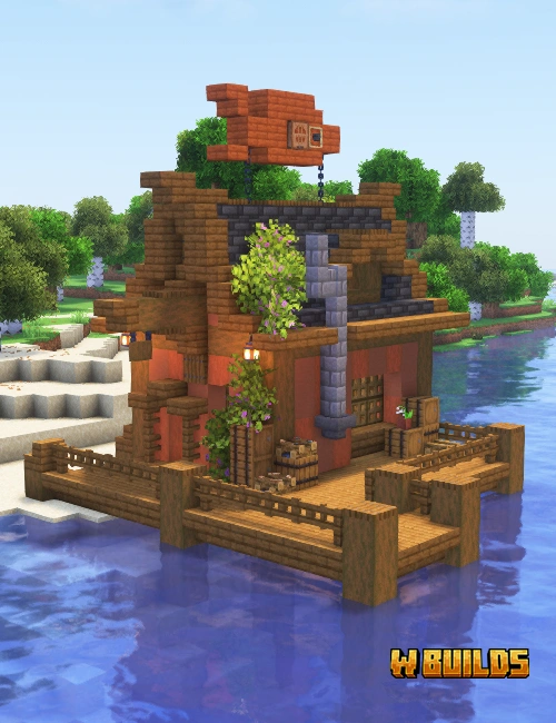 Riverside Fishing Hut