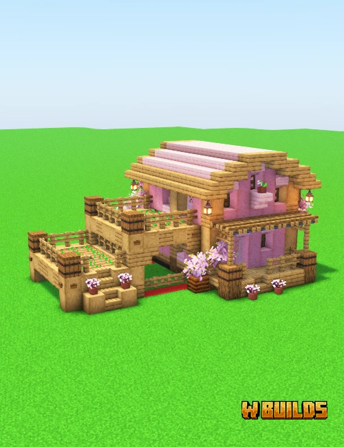 Cherry Blossom Survival Starter House