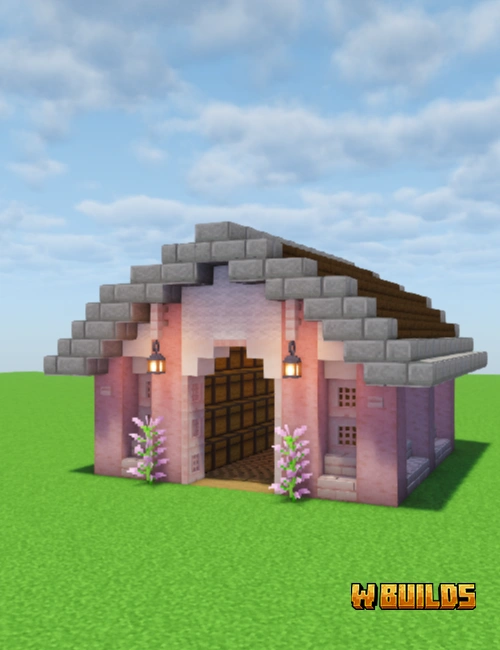 Cherry Blossom Storage House