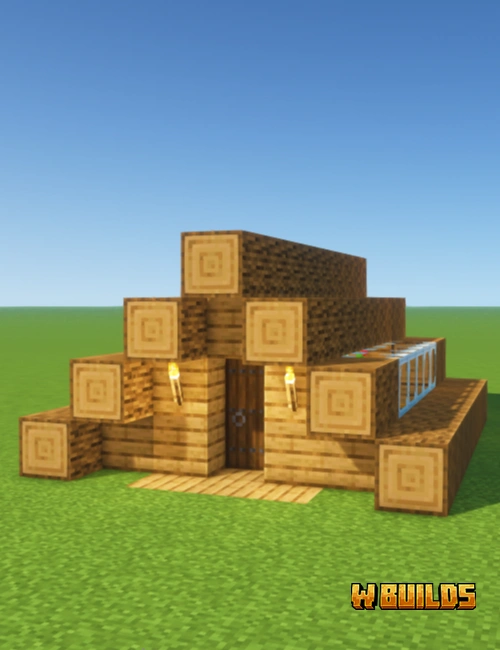 Simple Oak Starter House