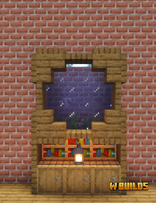 Fish Tank Bookshelf