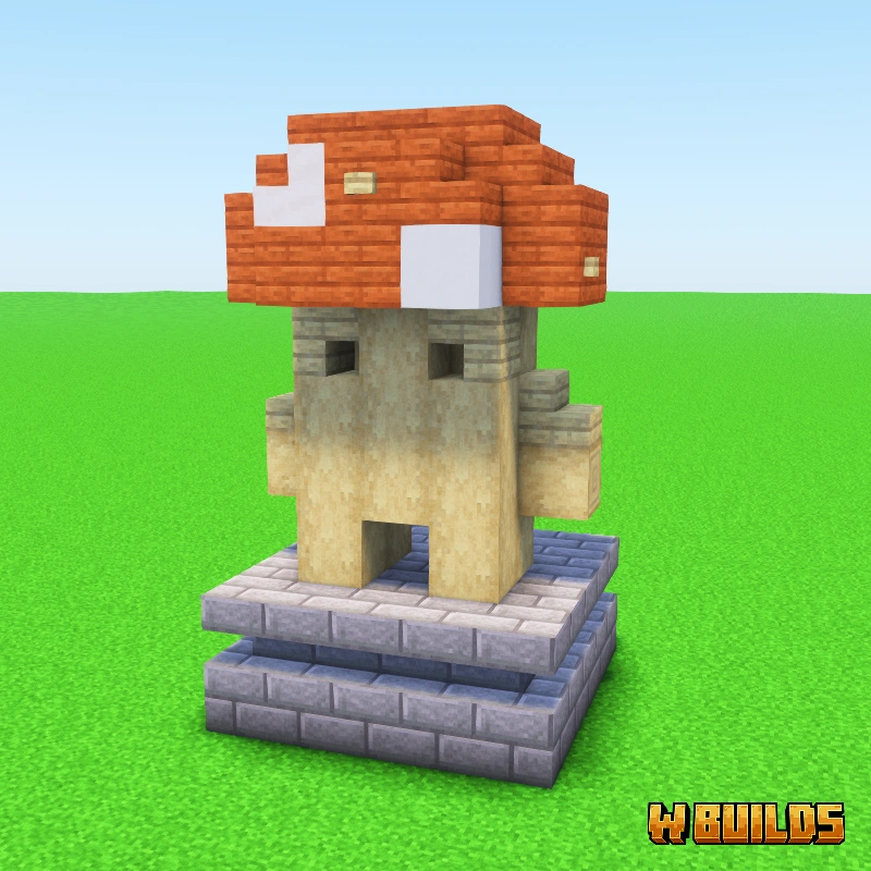 Mushroom Statue