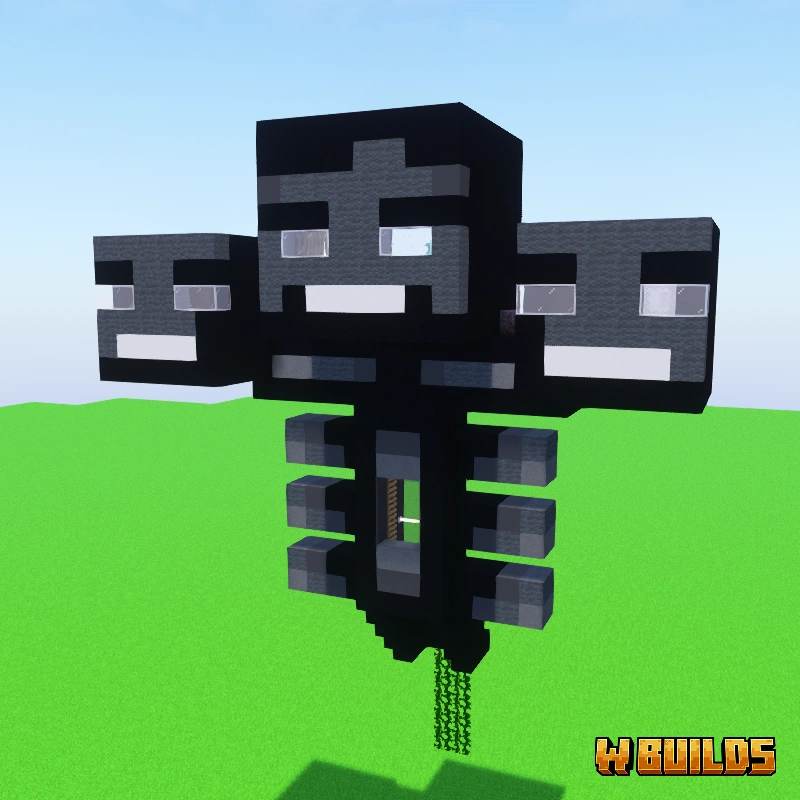 Giant Wither Statue House