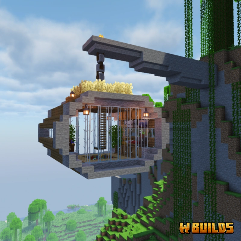 Mountain Hanging House