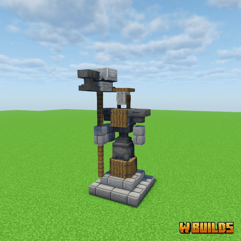 Axe Holder Statue