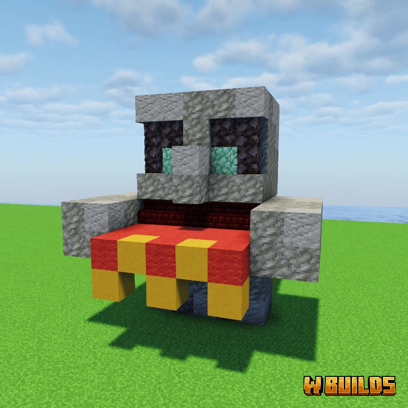 Tuff Golem Statue