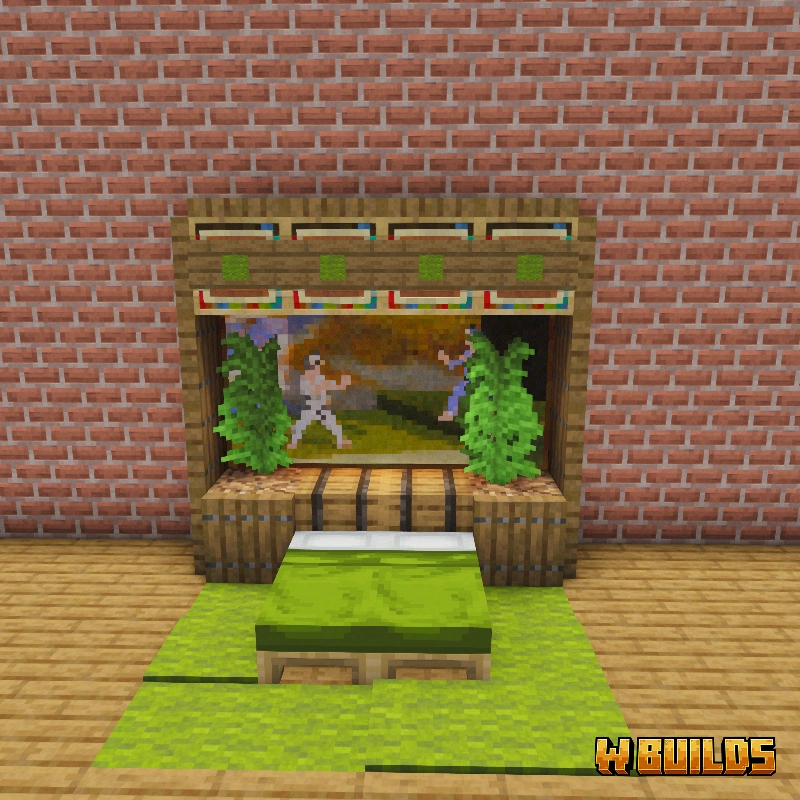 Green Bed
