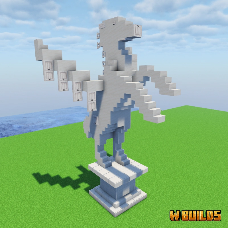 Pegasus Statue
