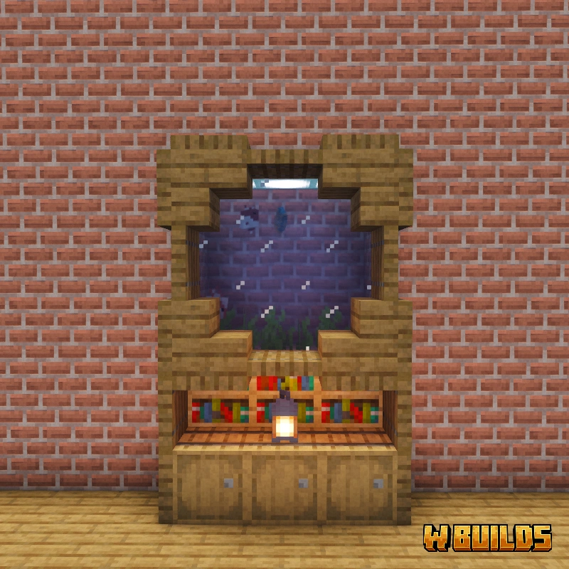 Fish Tank Bookshelf