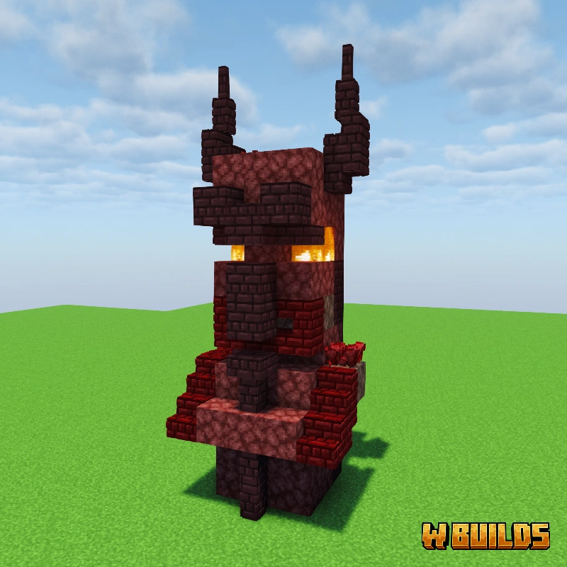 Nether Villager Statue