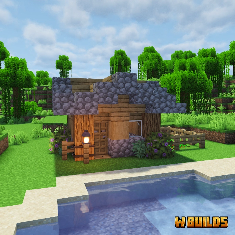 Small Riverside House