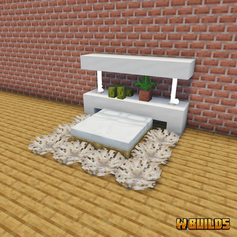 White Bed