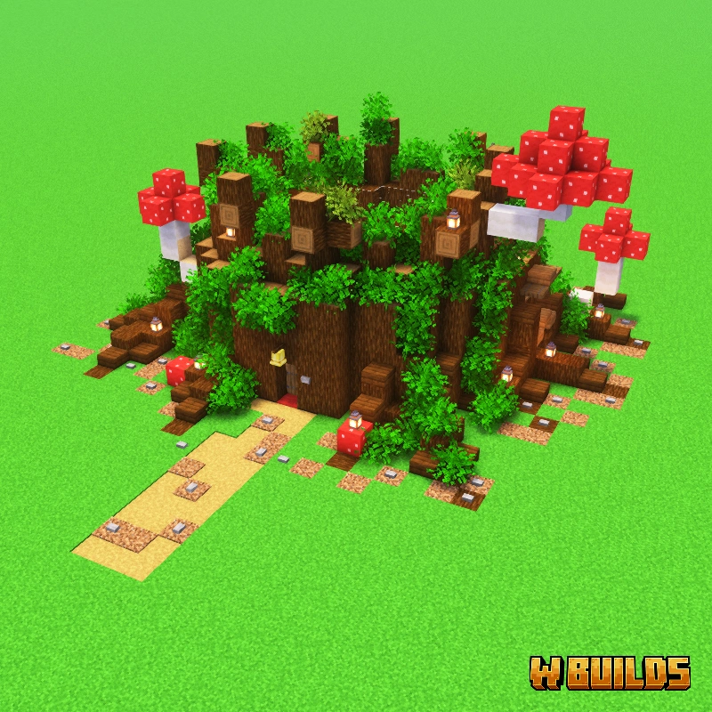 Tree Stump House 3