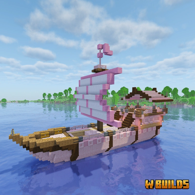 Cherry Blossom Boat