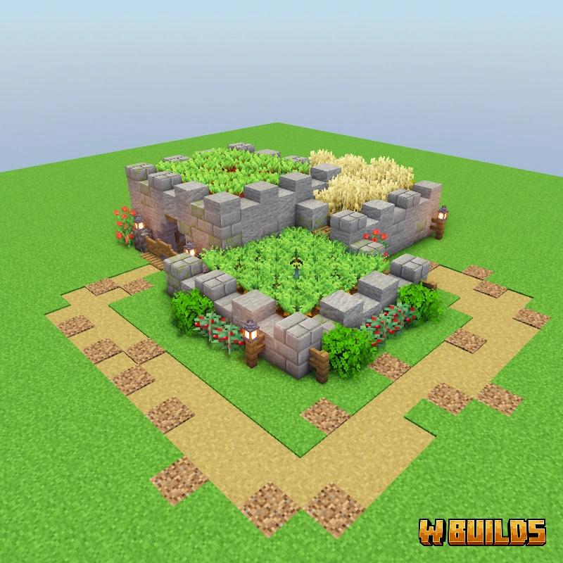 Aesthetic Tiered Crop Farm